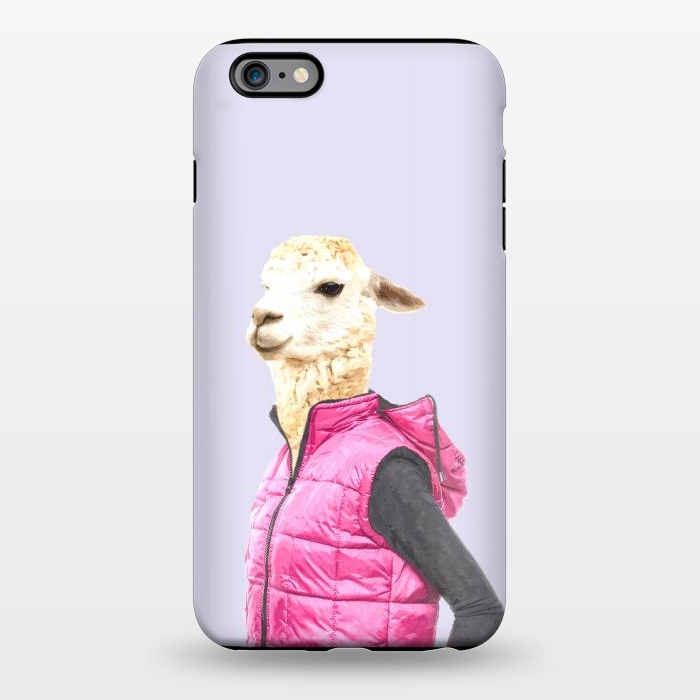 iPhone 6/6s plus StrongFit Fashionable Llama Illustration by Alemi