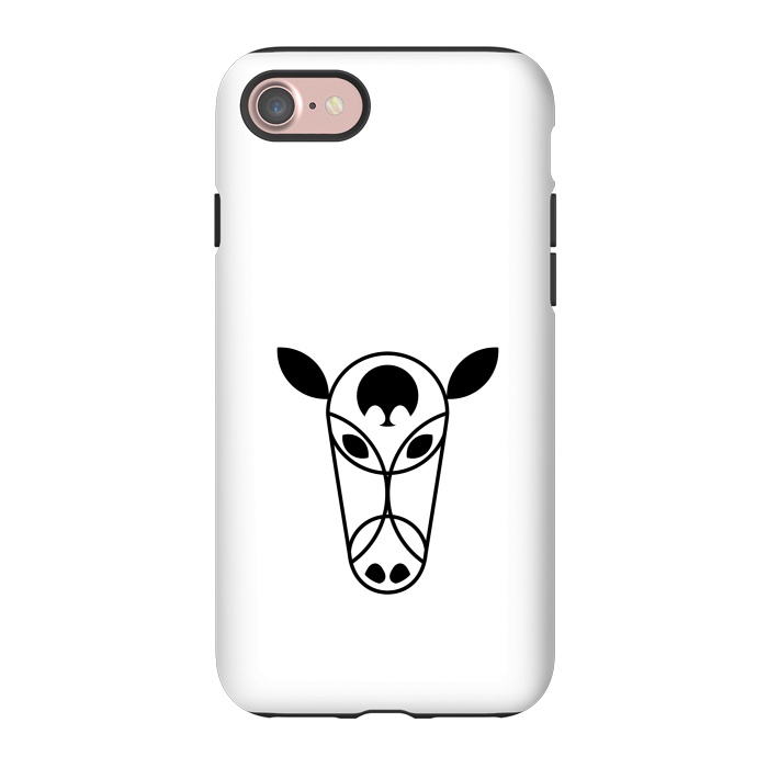 iPhone 7 StrongFit Bull Head by TMSarts
