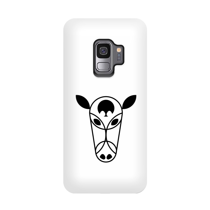 Galaxy S9 StrongFit Bull Head by TMSarts