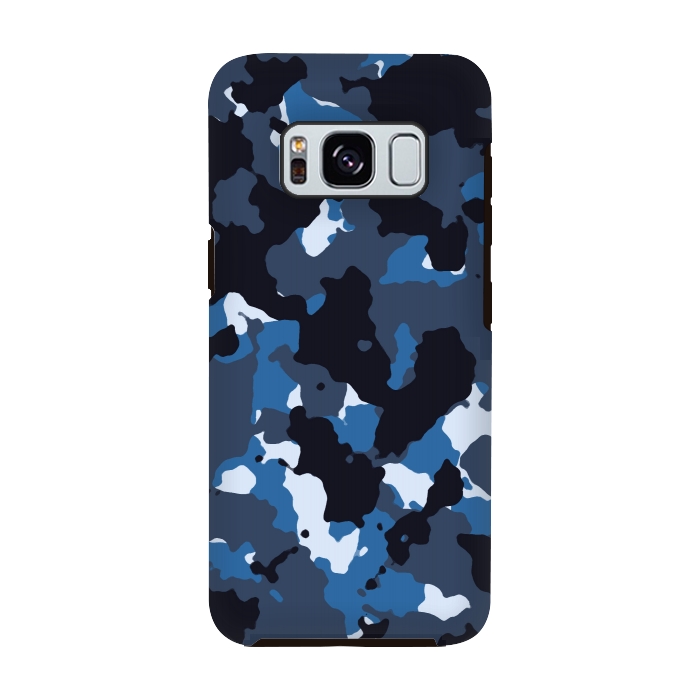 Galaxy S8 StrongFit Blue Camo by TMSarts