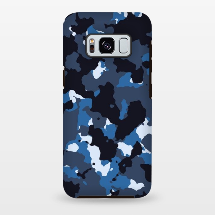 Galaxy S8 plus StrongFit Blue Camo by TMSarts