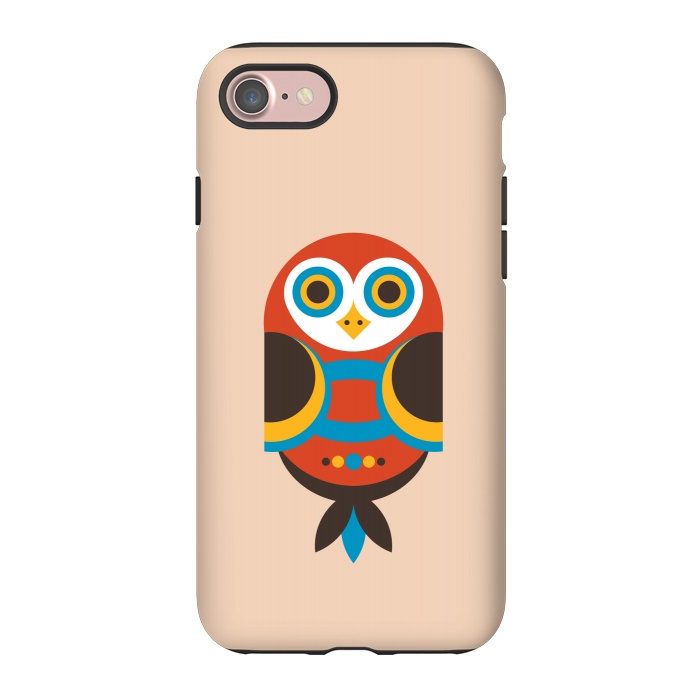 iPhone 7 StrongFit abstract Owl by TMSarts