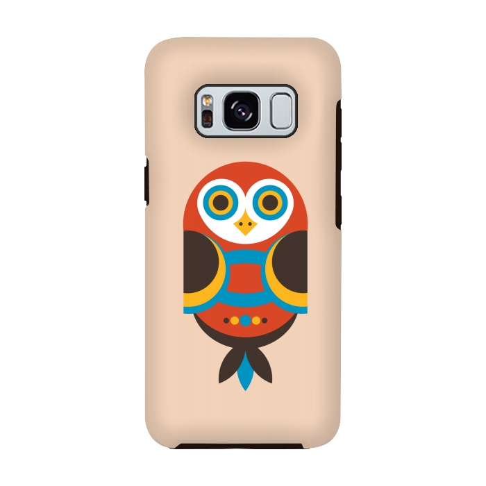 Galaxy S8 StrongFit abstract Owl by TMSarts