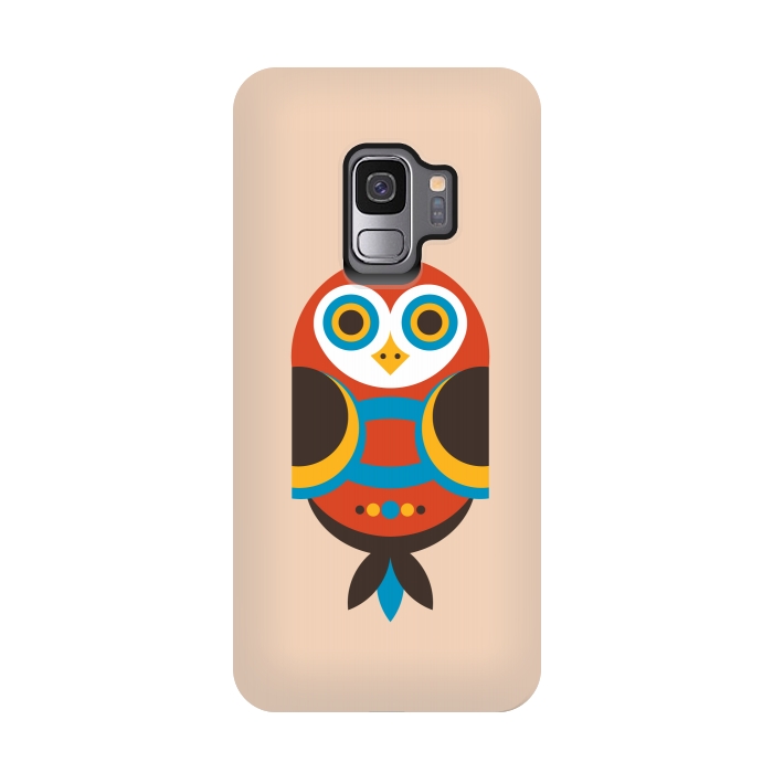 Galaxy S9 StrongFit abstract Owl by TMSarts