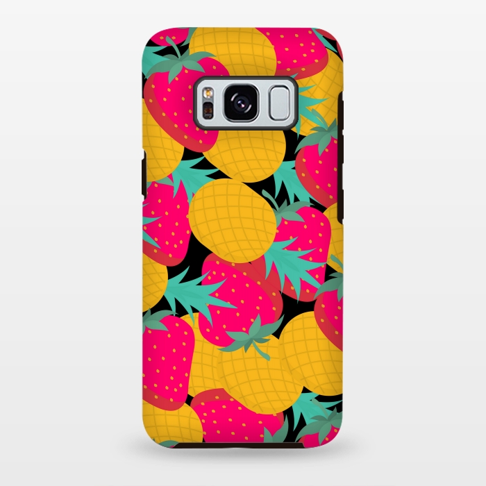 Galaxy S8 plus StrongFit pineapples and strawberry by MALLIKA