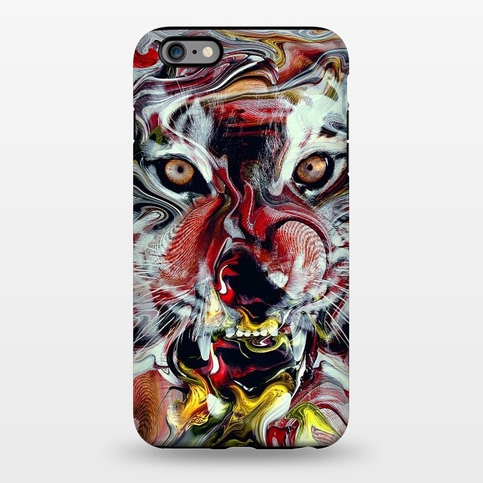 iPhone 6/6s plus StrongFit Tiger Abstract by Riza Peker