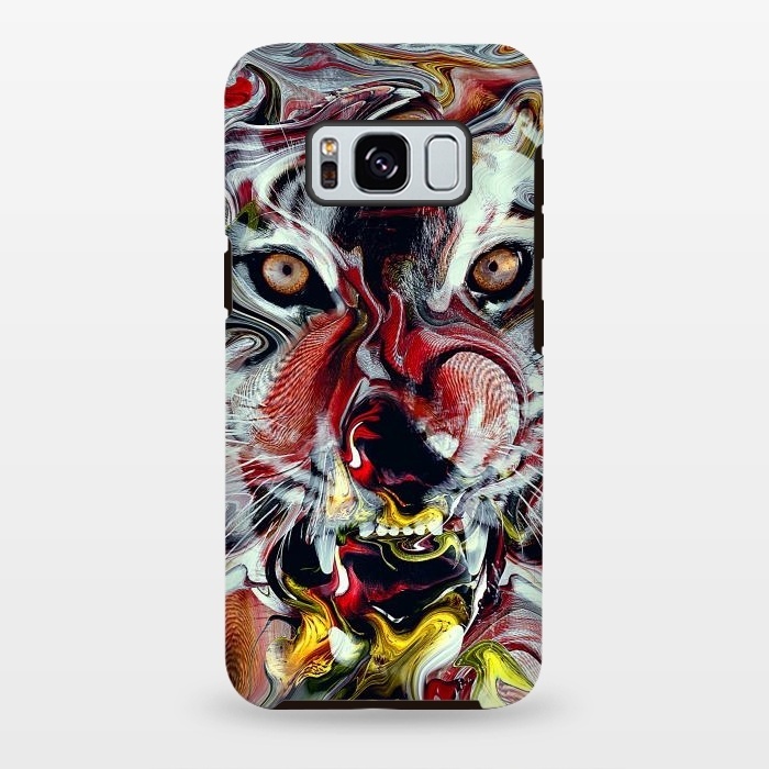 Galaxy S8 plus StrongFit Tiger Abstract by Riza Peker