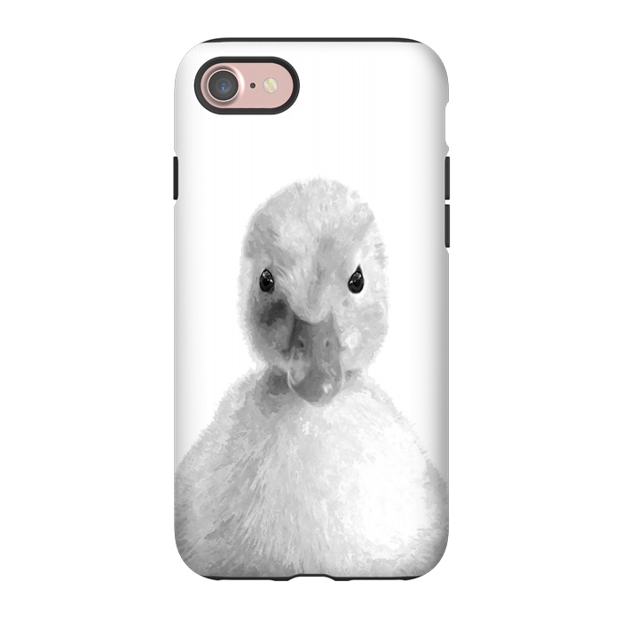 iPhone 7 StrongFit Black and White Duckling by Alemi