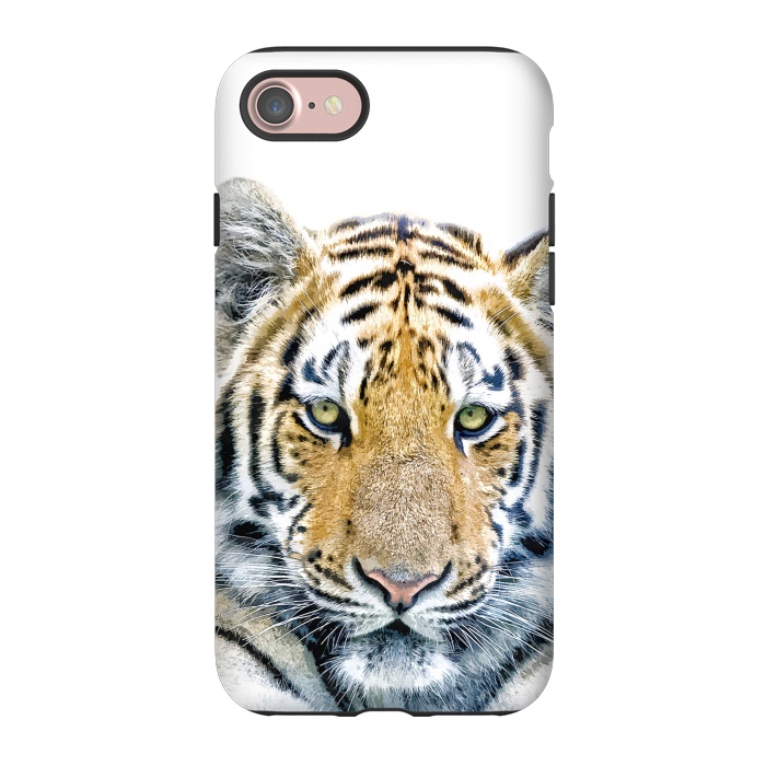iPhone 7 StrongFit Tiger Portrait by Alemi