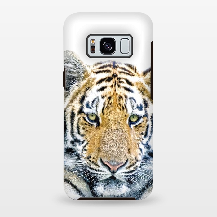 Galaxy S8 plus StrongFit Tiger Portrait by Alemi