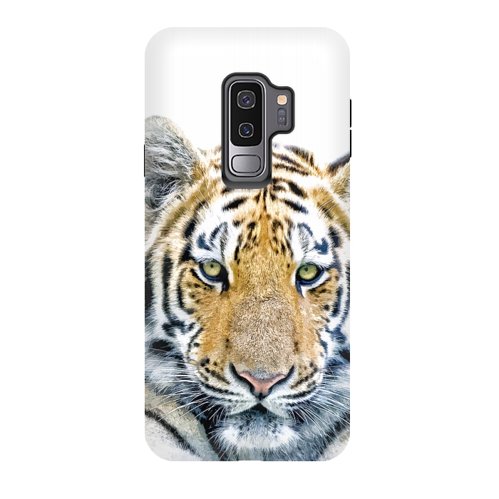 Galaxy S9 plus StrongFit Tiger Portrait by Alemi