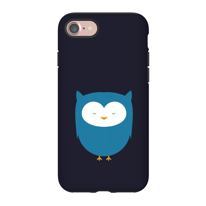 iPhone 7 StrongFit cute owl standing by TMSarts