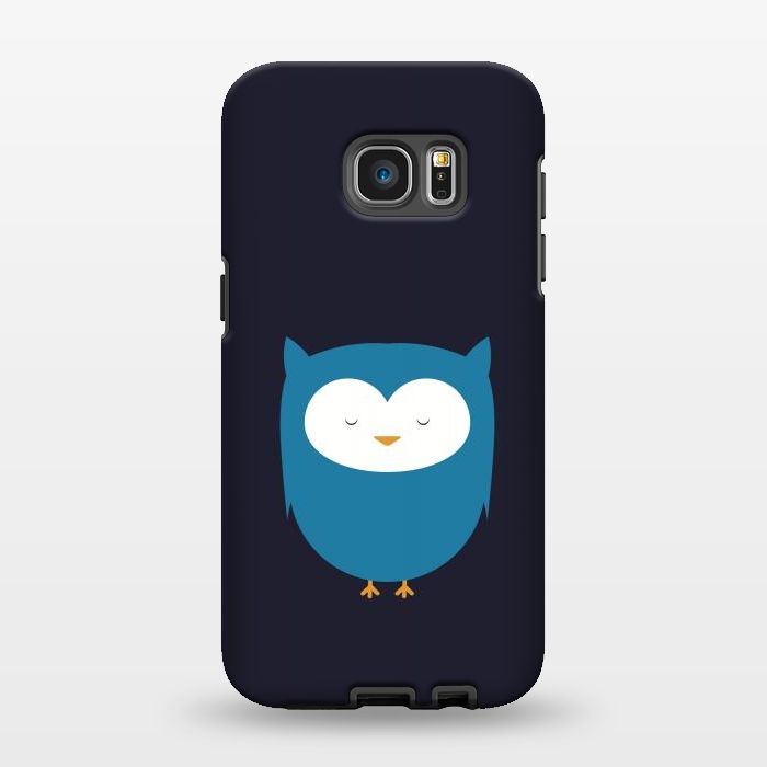 Galaxy S7 EDGE StrongFit cute owl standing by TMSarts