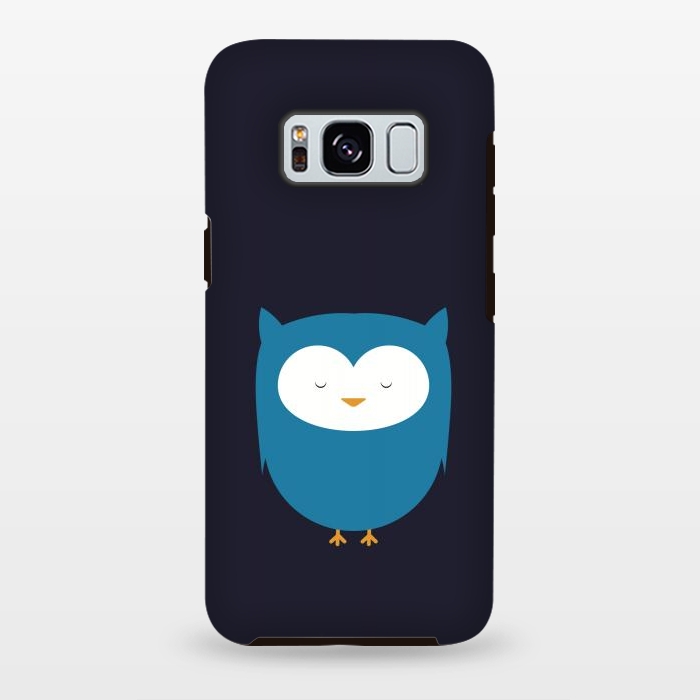 Galaxy S8 plus StrongFit cute owl standing by TMSarts