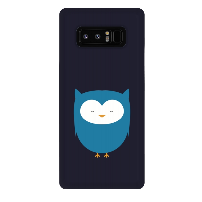 Galaxy Note 8 StrongFit cute owl standing by TMSarts