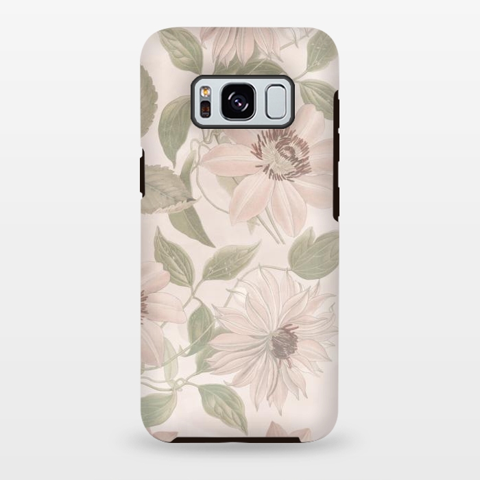 Galaxy S8 plus StrongFit Nostalgic Flowers by Andrea Haase