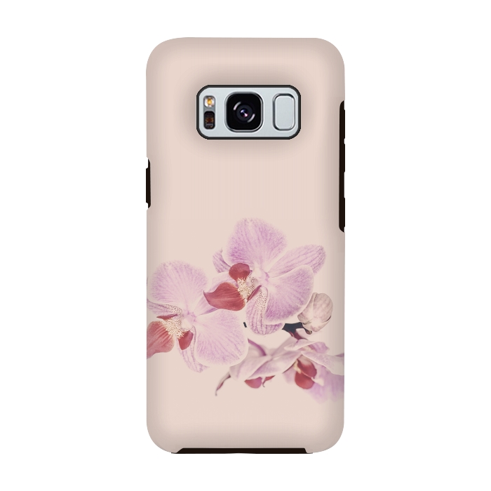 Galaxy S8 StrongFit Orchid In Soft Pastel Pink by Andrea Haase