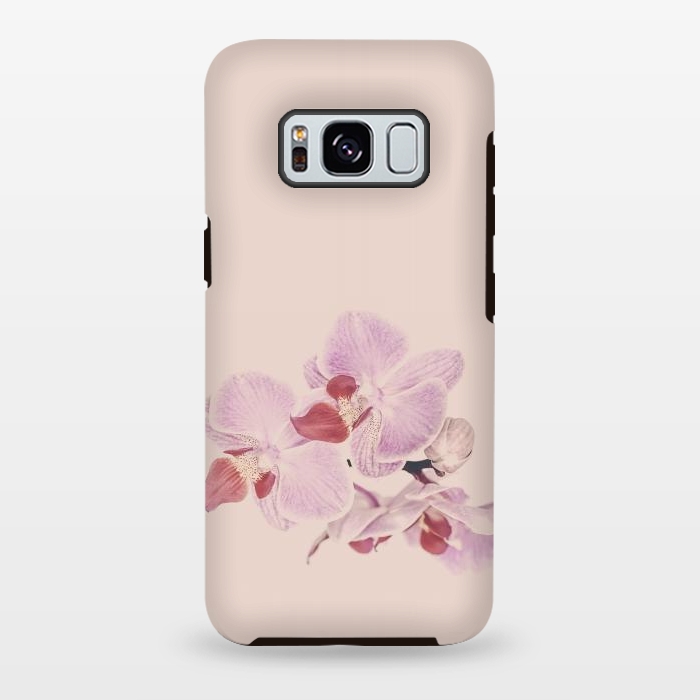 Galaxy S8 plus StrongFit Orchid In Soft Pastel Pink by Andrea Haase