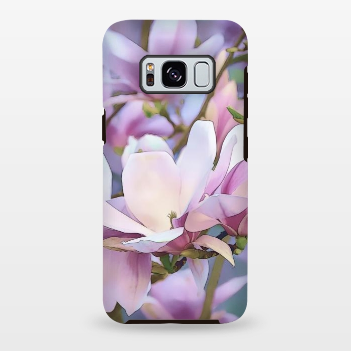Galaxy S8 plus StrongFit Magnolia Flower In Full Bloom by Andrea Haase
