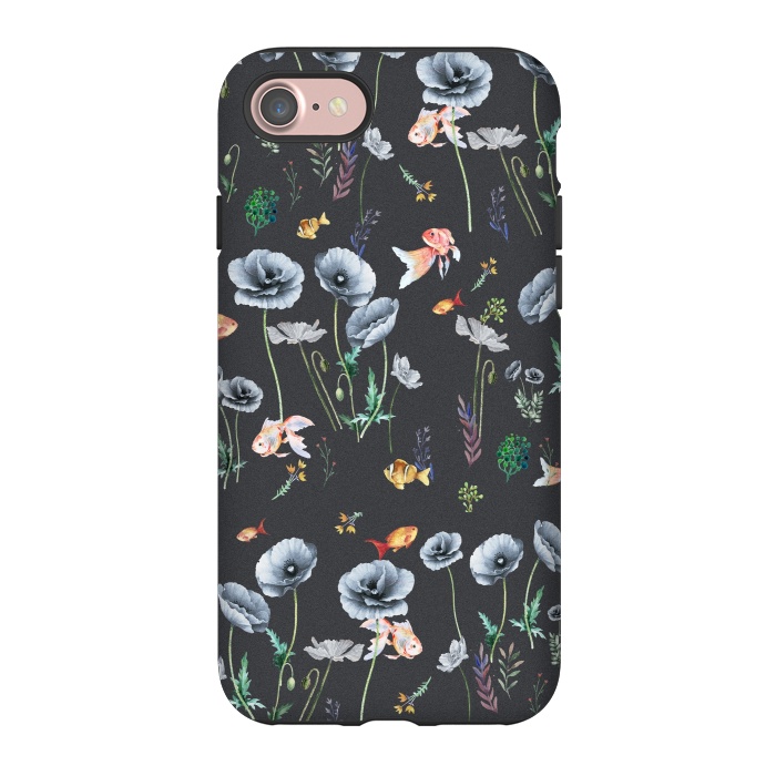 iPhone 7 StrongFit Fishes & Garden by ''CVogiatzi.