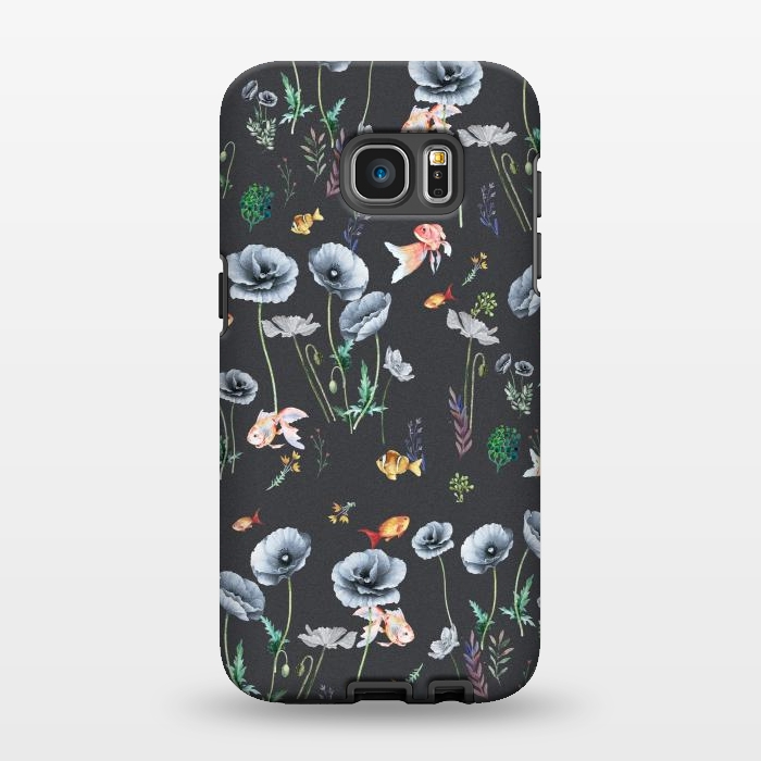 Galaxy S7 EDGE StrongFit Fishes & Garden by ''CVogiatzi.