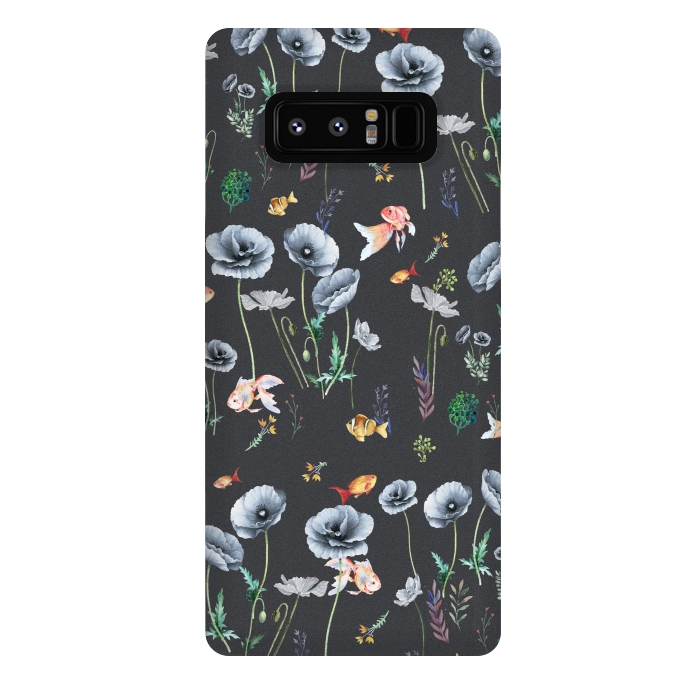 Galaxy Note 8 StrongFit Fishes & Garden by ''CVogiatzi.