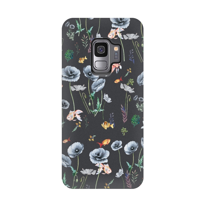 Galaxy S9 StrongFit Fishes & Garden by ''CVogiatzi.