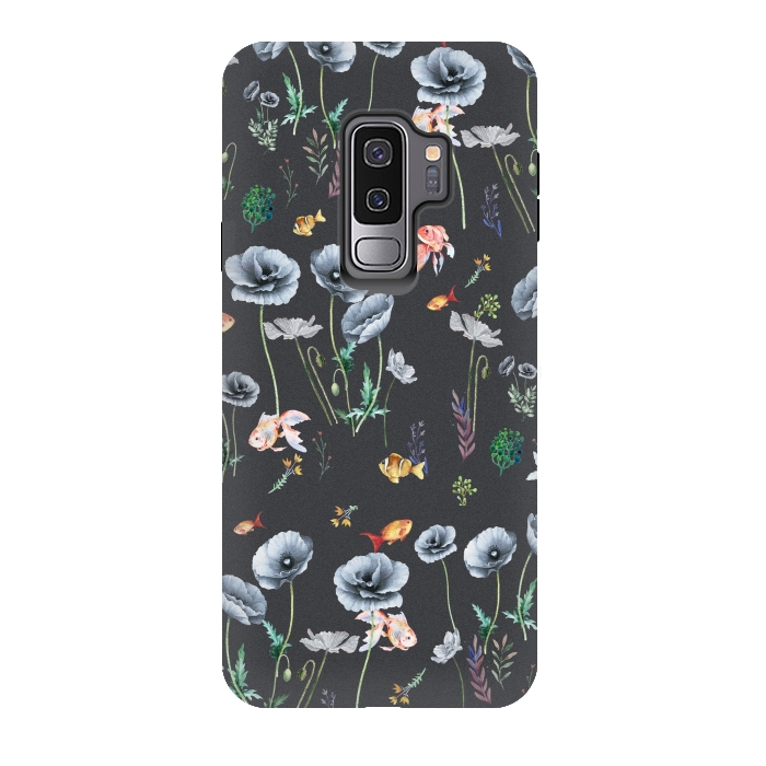 Galaxy S9 plus StrongFit Fishes & Garden by ''CVogiatzi.