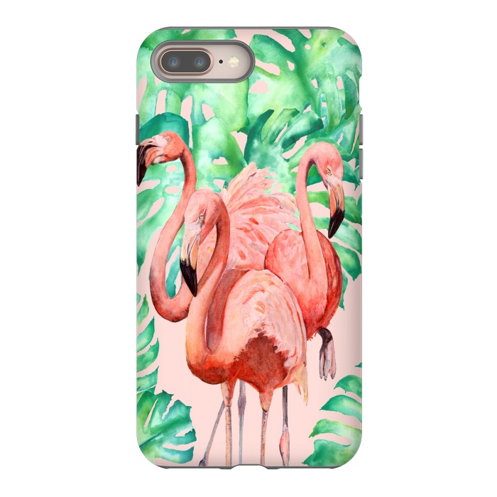 iPhone 7 plus StrongFit Flamingo Ivelin by ''CVogiatzi.
