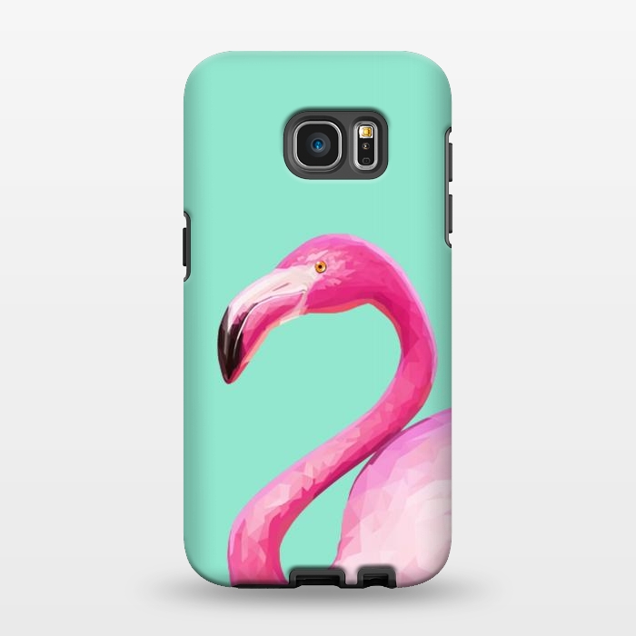 Galaxy S7 EDGE StrongFit Flamingo Baby by ''CVogiatzi.