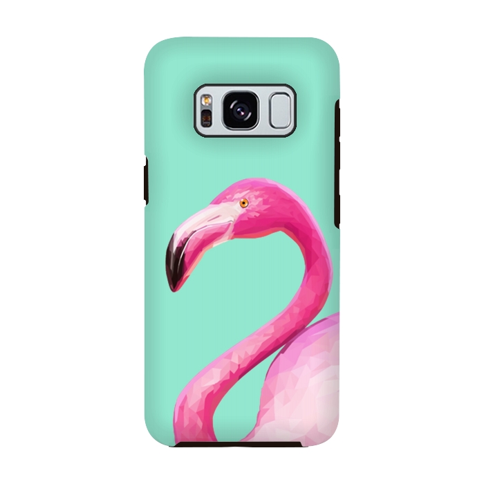 Galaxy S8 StrongFit Flamingo Baby by ''CVogiatzi.
