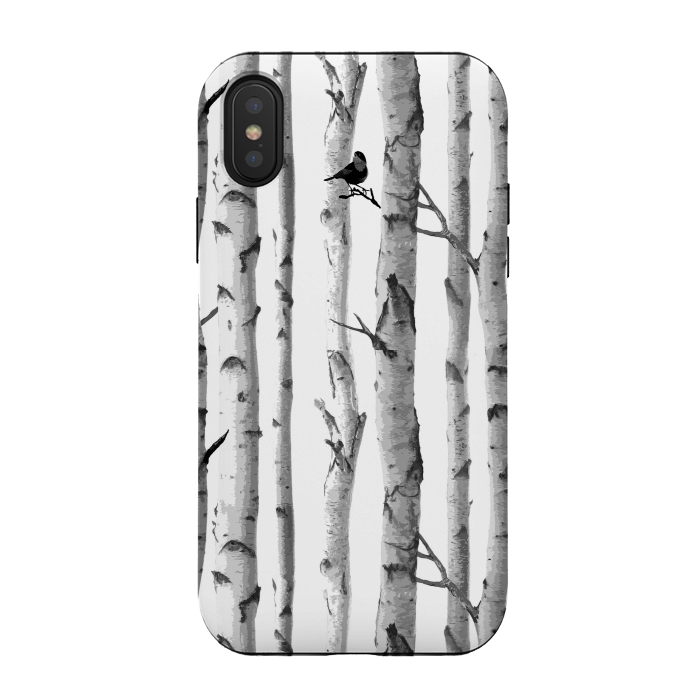 iPhone Xs / X StrongFit Trees Trunk Design by ''CVogiatzi.