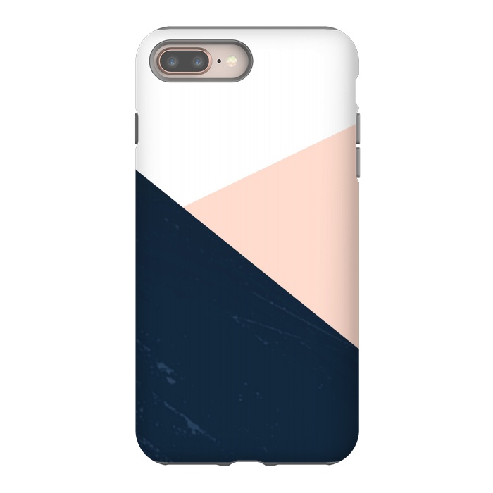 iPhone 7 plus StrongFit BLUE-ROSE by ''CVogiatzi.