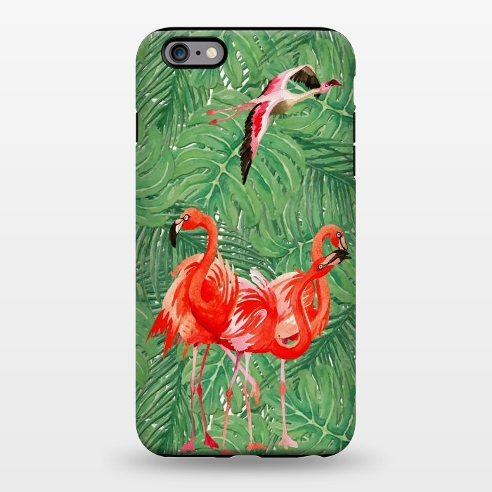 iPhone 6/6s plus StrongFit Flamingo Jungle  by  Utart
