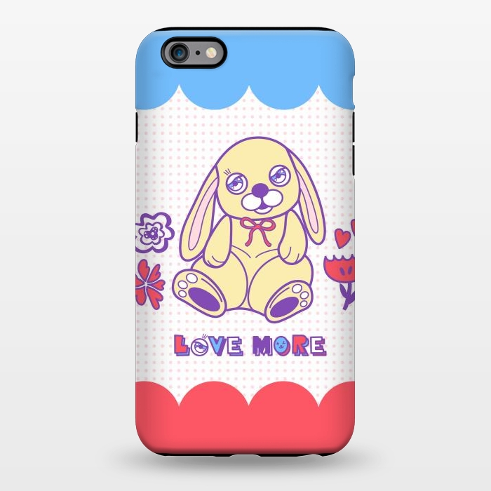 iPhone 6/6s plus StrongFit CUTIE RABBIT by Michael Cheung