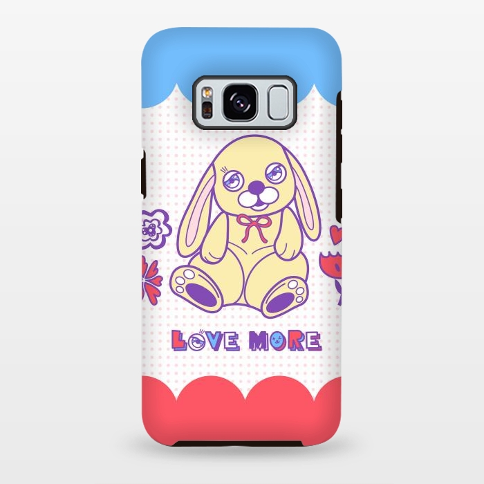 Galaxy S8 plus StrongFit CUTIE RABBIT by Michael Cheung