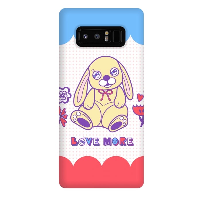 Galaxy Note 8 StrongFit CUTIE RABBIT by Michael Cheung