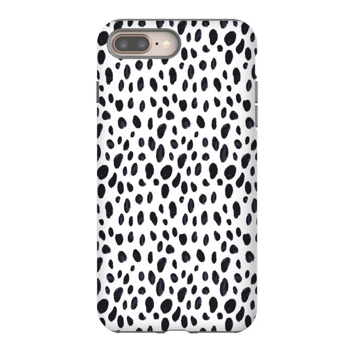 iPhone 7 plus StrongFit Polka Dots DSN by Joanna Vog