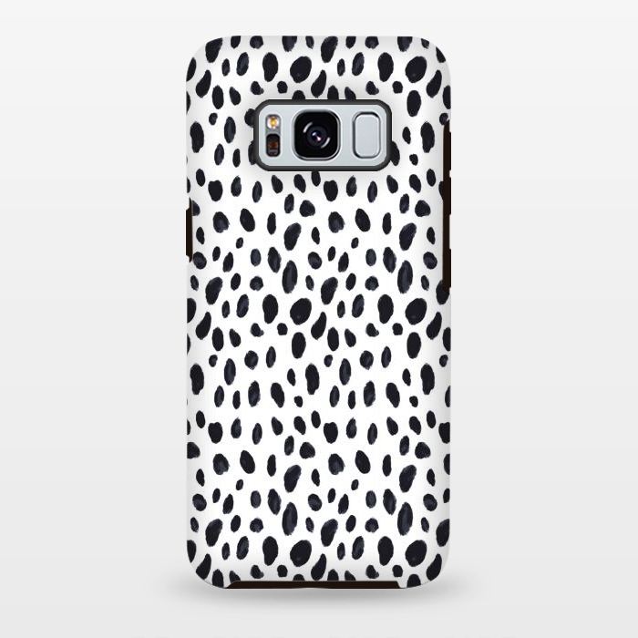 Galaxy S8 plus StrongFit Polka Dots DSN by Joanna Vog