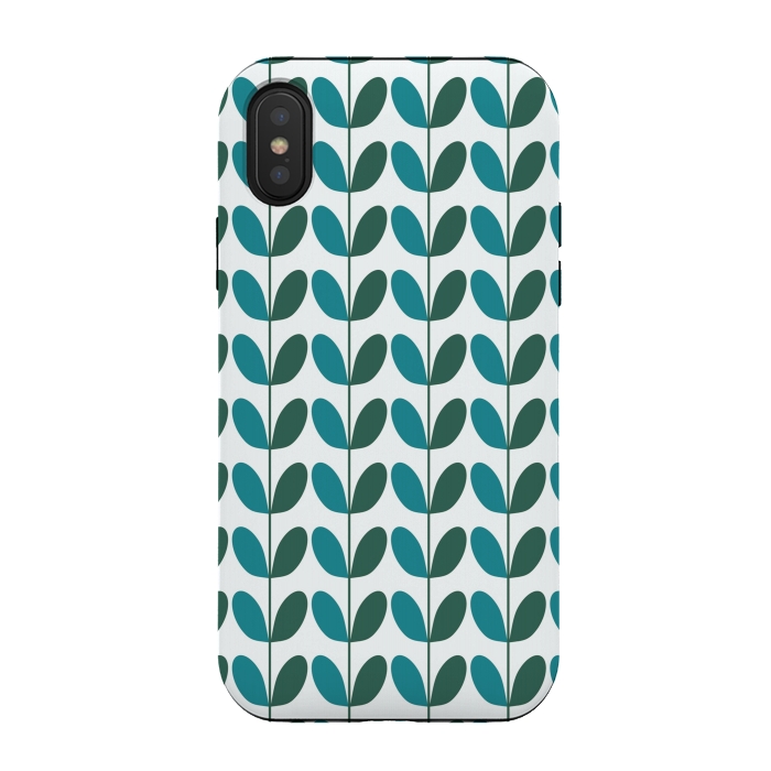 iPhone Xs / X StrongFit Hilly Pattern by Joanna Vog