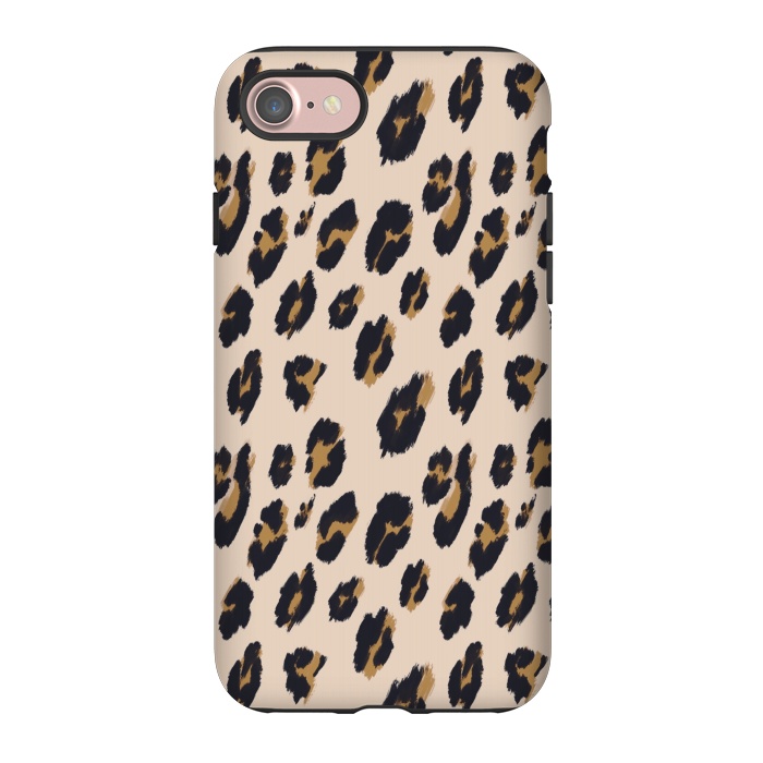 iPhone 7 StrongFit B&B Leopard Design by Joanna Vog