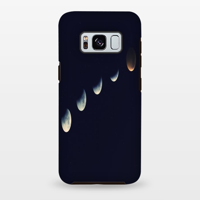 Galaxy S8 plus StrongFit Moonlight Phases by Joanna Vog