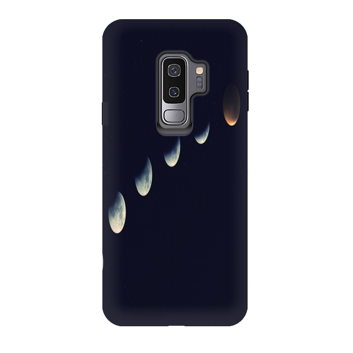 Galaxy S9 plus StrongFit Moonlight Phases by Joanna Vog