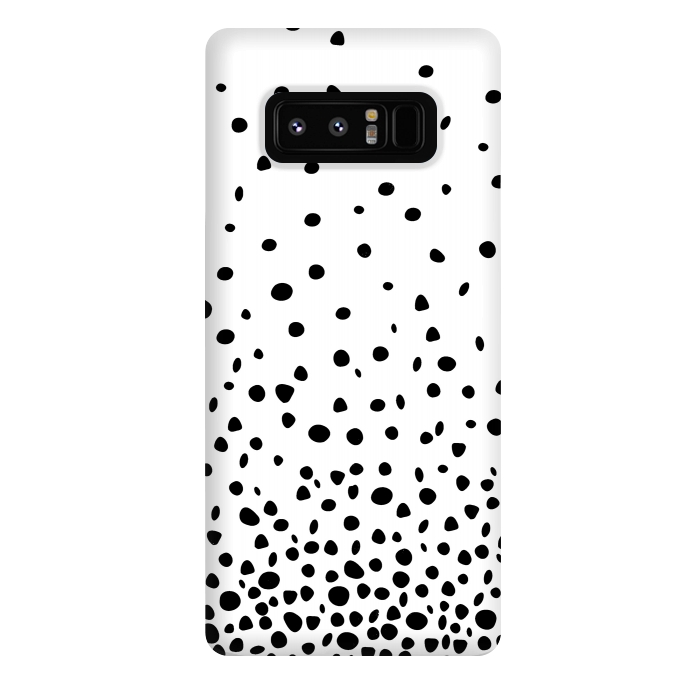 Galaxy Note 8 StrongFit Polka Dot Dance  by DaDo ART