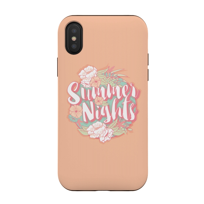 iPhone Xs / X StrongFit Summer Nights 002 by Jelena Obradovic