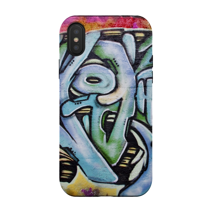 iPhone Xs / X StrongFit Cool Graffiti Street Art 2 by Andrea Haase
