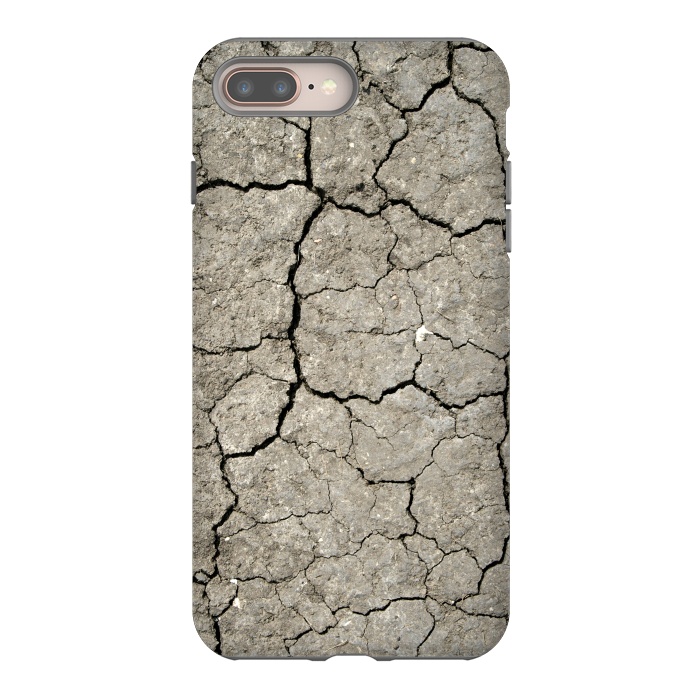 iPhone 7 plus StrongFit Dried-out Cracked Soil by Andrea Haase