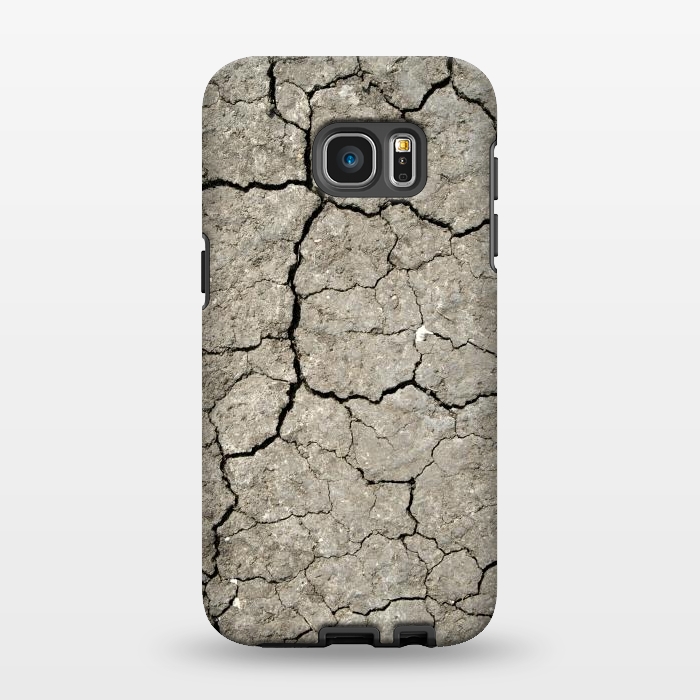 Galaxy S7 EDGE StrongFit Dried-out Cracked Soil by Andrea Haase