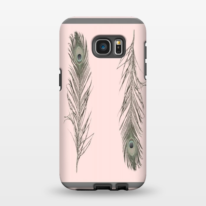 Galaxy S7 EDGE StrongFit Feather Style by Joanna Vog