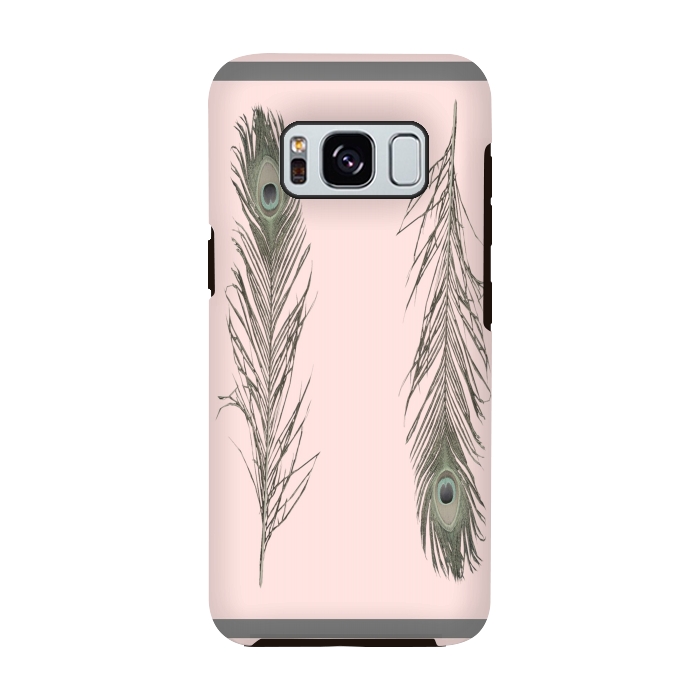Galaxy S8 StrongFit Feather Style by Joanna Vog